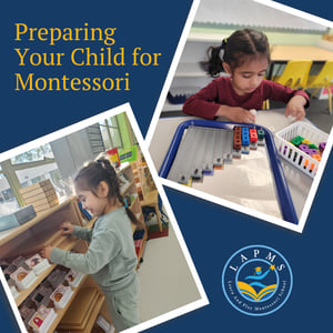 Brochure supporting a Montessori school in Fremont, California.
