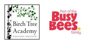 birch tree busy bees logo